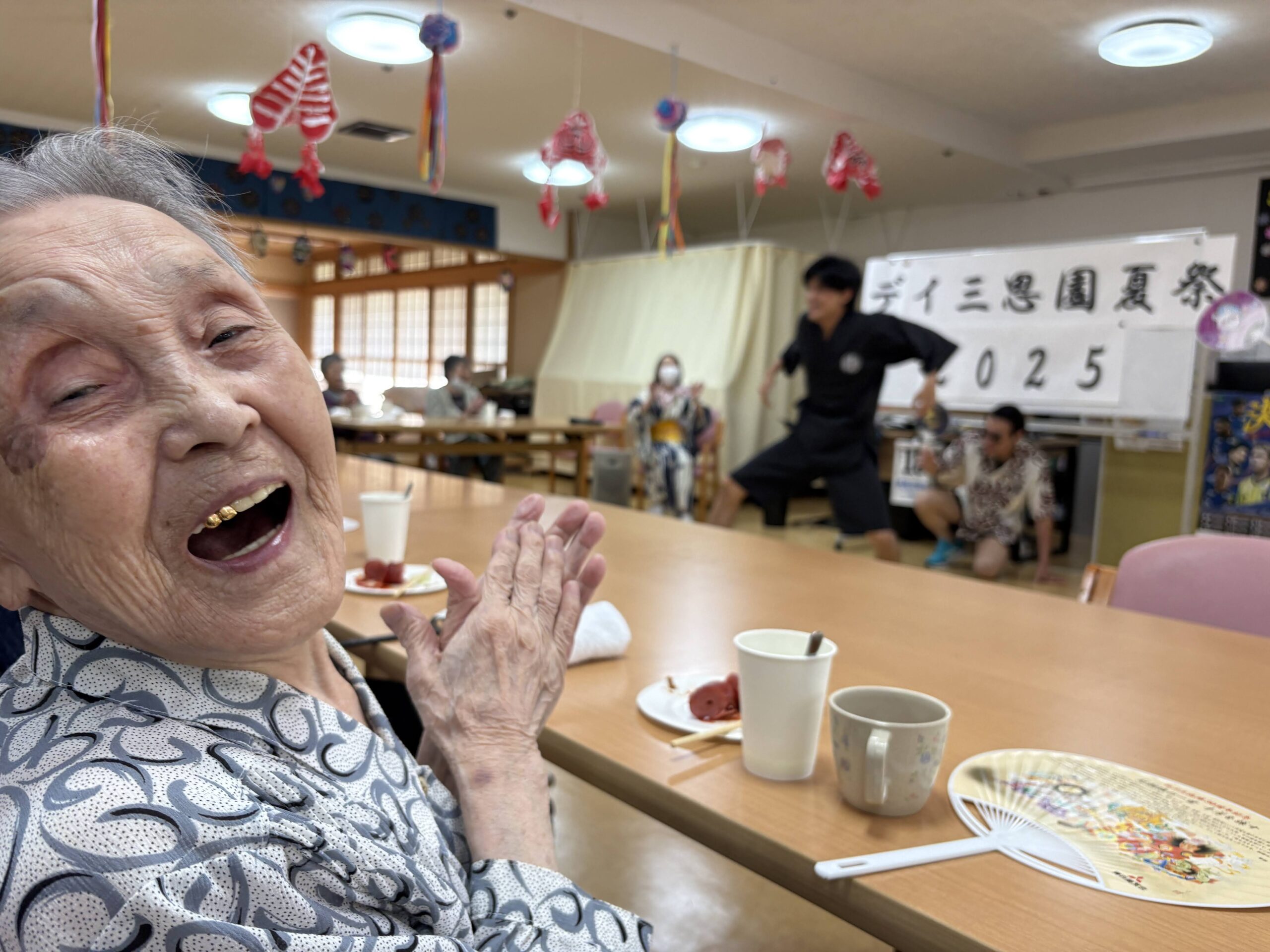 🍧デイサービス夏祭り👘｜特別養護老人ホーム 三思園